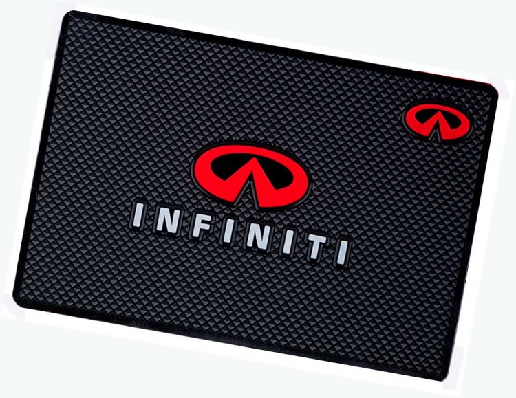 Коврик на панель Infiniti 18.5*13 см   