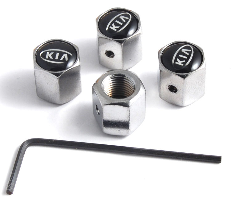 Колпачки на ниппель Kia с шестигранником   
