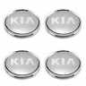 Колпачок ступицы KIA 63/58/8 хром 