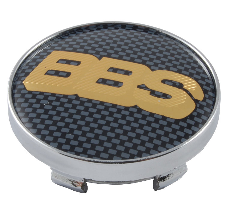 Колпачок на диски BBS 60/56/9 черный-золото