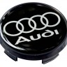 Заглушка ступицы Audi 66/62/10 black