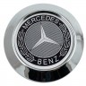 Колпачок ступичный Mercedes (64/60/10) хром конусный