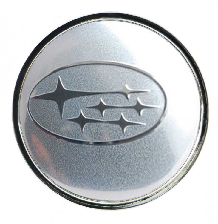 Колпачок ступицы Subaru (63/59/7) хром 