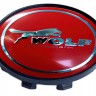 Колпачок на литые диски Ford Motorcraft WOLF58/50/11 красный 