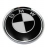 Колпачок ступицы BMW 63/58/8 черный/хром