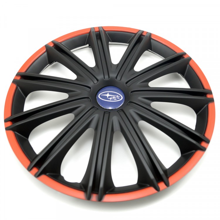 Колпаки на колеса R16 Subaru NrRed 