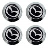 Колпачок ступичный Mazda (64/60/10) хром конусный