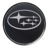 Колпачок ступицы Subaru (63/59/7) хром и черный