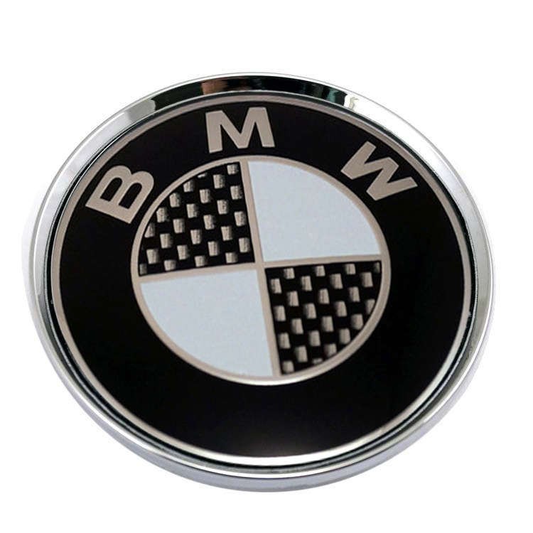 Колпачок ступицы BMW 63/58/8 черный/карбон