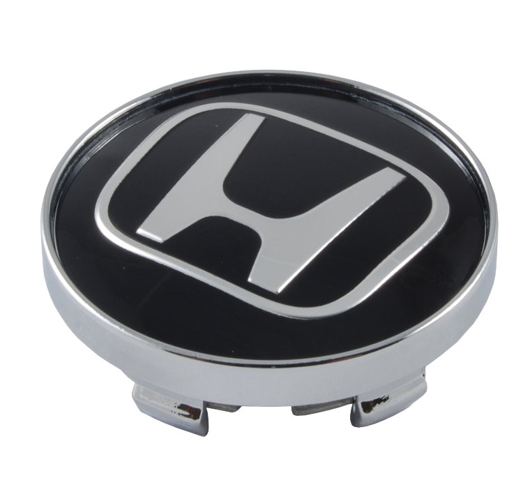 Колпачок на диски Honda 60/56/9 черный-хром