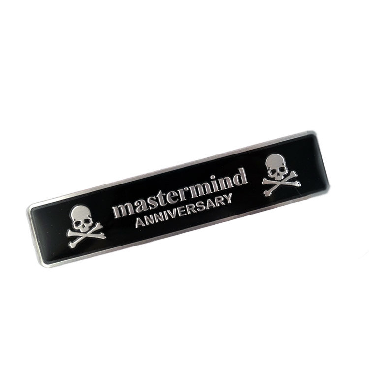 Металлический логотип Mastermind anniversary 12*2,6 см