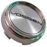 Заглушка ступицы VOSSEN 66/62/9 хром silver