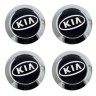 Колпачок ступичный KIA (64/60/10) хром конусный