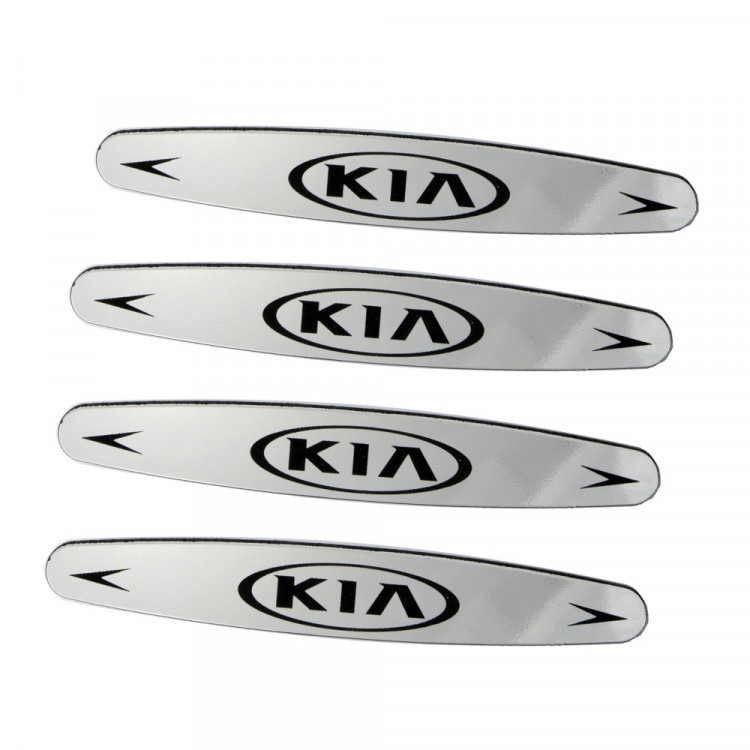 Наклейка на ручки KIA светлые
