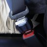 Заглушка с гнездом под ремень Toyota черная