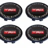 Колпачок на литые диски Toyota TRD 58/50/11 черный 