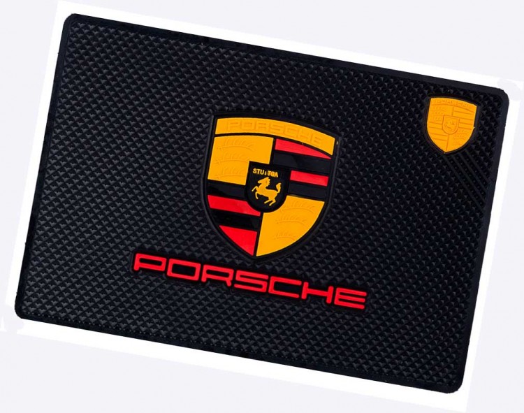 Коврик на панель Porsche 18.5*13 см        