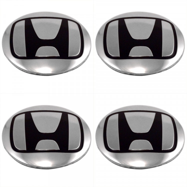 Наклейки на диски Honda steel сфера 56 мм 