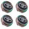 Заглушка ступицы Toyota 66/62/9 черный 