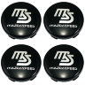Набор заглушек литых дисков Mazdaspeed 60/56/9 black